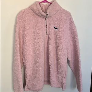 Pink Sherpa jacket